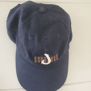 Crazy Shirts Hawaii Fishing Hook Baseball Cap Hat Blue Adjustable Unisex